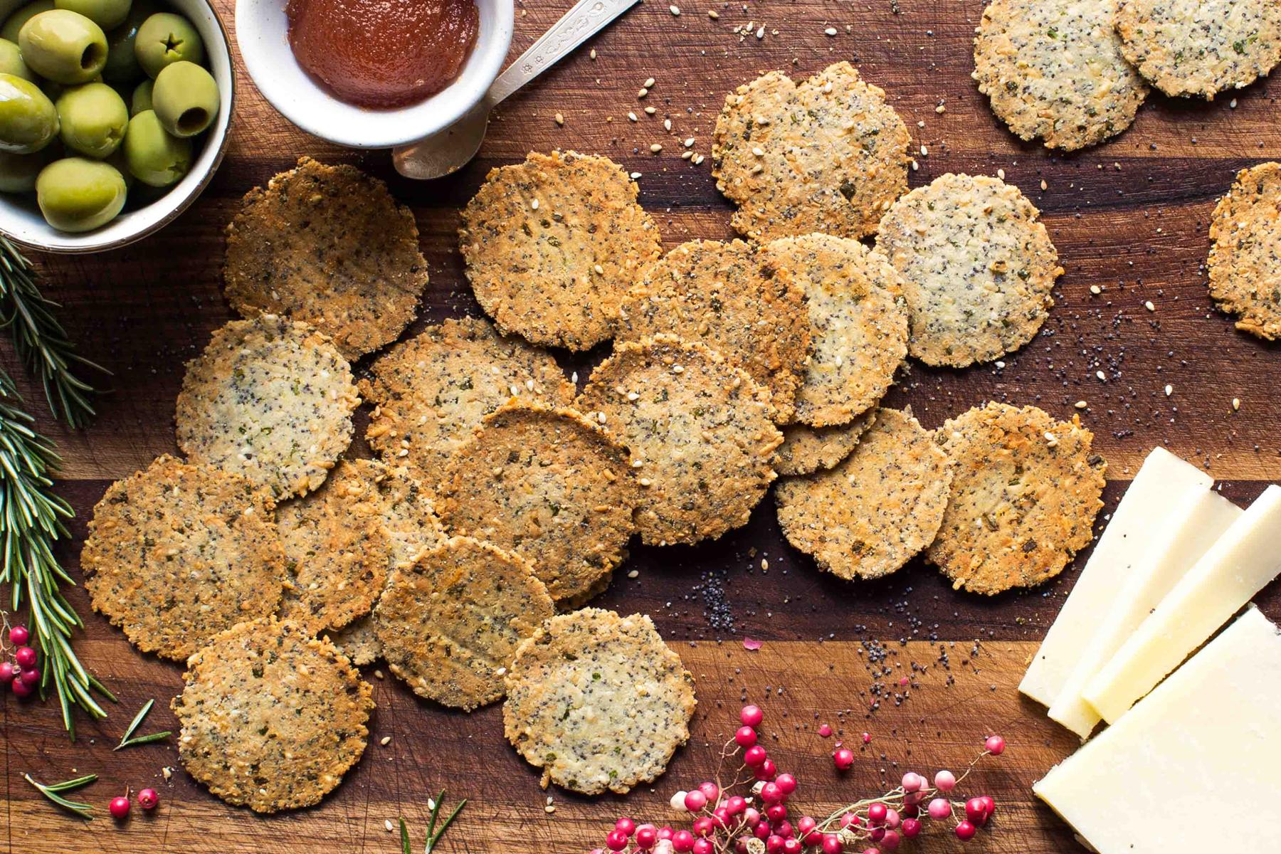 GlutenFree Seed Crackers Recipe Sunbasket