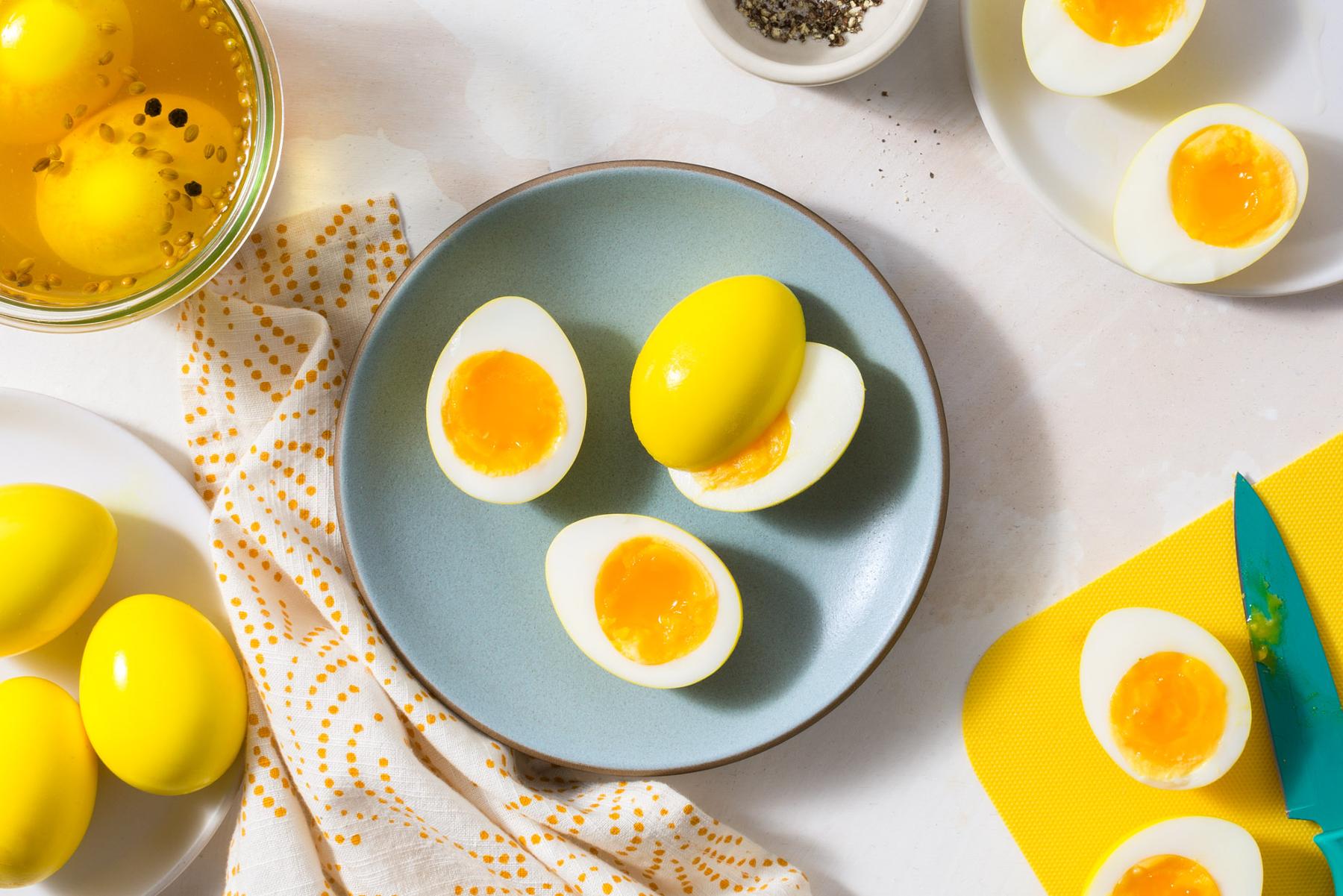 Turmeric Pickled Eggs Sunbasket